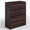 Комод Moreli T215 4 шухляди Венге темний
