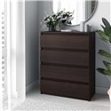 Комод Moreli T215 4 шухляди Венге темний