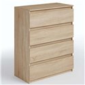 Комод Moreli T215 4 ящика Сонома