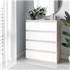 Комод Moreli T215 4 ящика Сонома-белый
