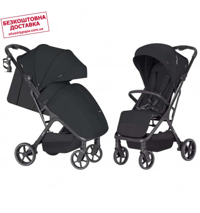 Детская прогулочная коляска Carrello Nova CRL-5524 Vinyl Black