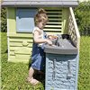 Дитячий будиночок Smoby 7600810738 Райдужний з літньою кухнею зелений