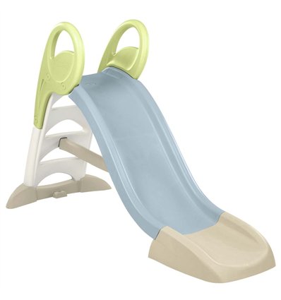 Детская горка с водным эффектом Smoby Life 7600820509 голубовато-бежевая, длина 150 см