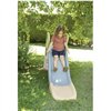 Детская горка с водным эффектом Smoby Life 7600820509 голубовато-бежевая, длина 150 см