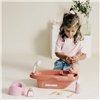 Игровой набор ванна для пупса Smoby 7600220383 Беби Ньорс, терракотовая пудра с аксесс.