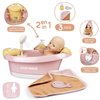 Игровой набор ванна для пупса Smoby 7600220386 Беби Ньорс, терракотовая пудра с аксесс.