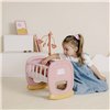 Ігровий набір колиска Smoby 7600220390 Бебi Ньорс, терракотова пудра з мобілем