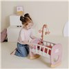 Игровой набор колыбель Smoby 7600220390 Беби Ньорс, теракотовая пудра с мобилем