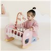 Игровой набор колыбель Smoby 7600220390 Беби Ньорс, теракотовая пудра с мобилем