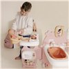 Большой игровой набор комната малыша Smoby 7600220394 Беби Ньорс, теракотовая пудра