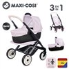 Коляска для ляльки 3 в 1 Smoby 7600253121 Maxi-Cosi рожева перлина