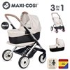 Коляска для ляльки 3 в 1 Smoby 7600253122 Maxi-Cosi айворі