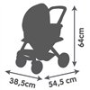 Коляска для ляльки 3 в 1 Smoby 7600253122 Maxi-Cosi айворі