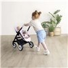 Коляска для ляльок-двійнят Smoby 7600253221 Maxi-Cosi рожева перлина
