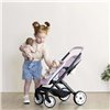 Коляска для ляльок-двійнят Smoby 7600253221 Maxi-Cosi рожева перлина
