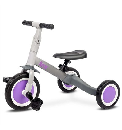 Велосипед трехколесный Toyz (Caretero) Fox 4 в 1 Grey
