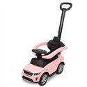 Машинка-каталка Toyz (Caretero ) Land Rover с отцовской ручкой Pink