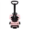 Машинка-каталка Toyz (Caretero ) Land Rover с отцовской ручкой Pink