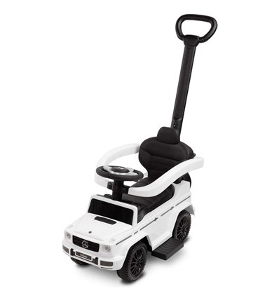 Машинка-каталка Toyz (Caretero ) Mercedes G350 D з батьківською ручкою White