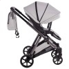 Дитяча коляска 2 в 1 Junama Space V3 Light grey 01