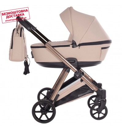 Дитяча коляска 2 в 1 Junama Space V3 Beige 02