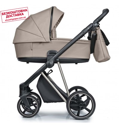 Детская коляска 2 в 1 Roan Ivi Vintage Collection Almond Sugar Alcantara