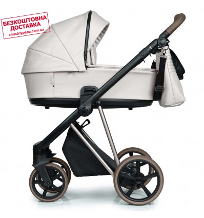 Дитяча коляска 2 в 1 Roan Ivi Vintage Collection Butter Cream Alcantara