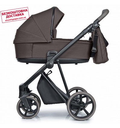 Детская коляска 2 в 1 Roan Ivi Vintage Collection Turkish Coffee Black