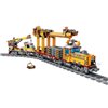 Конструктор ZIPP Toys "Поезд DPK32 с рельсами". Цвет: желтый