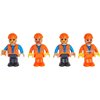 Конструктор ZIPP Toys "Поезд DPK32 с рельсами". Цвет: желтый
