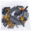 Конструктор ZIPP Toys "Поезд DF5 1391 с рельсами". Цвет: красный