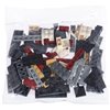 Конструктор ZIPP Toys "Поезд DF5 1391 с рельсами". Цвет: красный