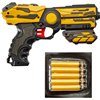 Бластер ZIPP Toys FJ1052 (10 патронов). Цвет: желтый