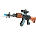 Автомат свето-звуковой ZIPP Toys AK47. Цвет - черный