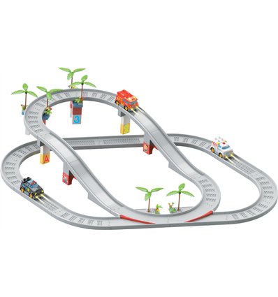 Игровой набор ZIPP Toys Электрический автотрек "Городские службы спасения" Модель 4