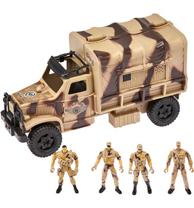 Игровой набор ZIPP Toys Военный грузовик
