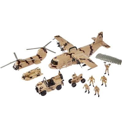 Игровой набор ZIPP Toys Военный самолет