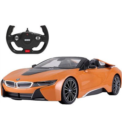Машинка Rastar BMW i8 Roadster (95560) на радиоуправлении. 1:12. Оранжевый