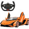 Машинка Rastar Lamborghini Sian (97760) на радиоуправлении. 1:14. Оранжевый