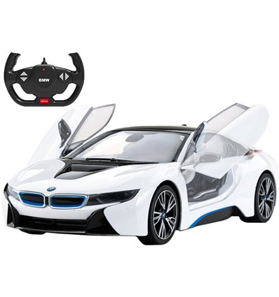 Машинка Rastar BMW i8 (71060) на радиоуправлении. 1:14. Белый