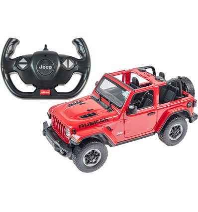 Машинка Rastar JEEP Wrangler Rubicon 1:14 Красный
