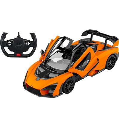 Машинка Rastar McLaren Senna на радиоуправлении. 1:14. Оранжевый