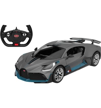 Машинка Rastar Bugatti Divo на радиоуправлении. 1:14. Серый