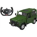 Машинка Rastar Land Rover Defender на радиоуправлении. 1:14. Зеленый