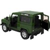 Машинка Rastar Land Rover Defender на радиоуправлении. 1:14. Зеленый
