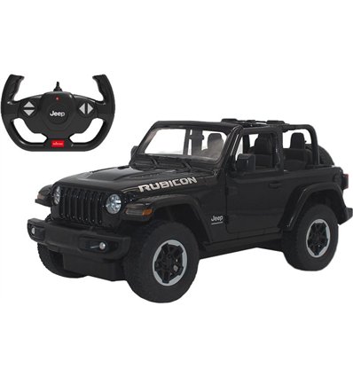 Машинка Rastar JEEP Wrangler Rubicon на радиоуправлении. 1:14. Черный