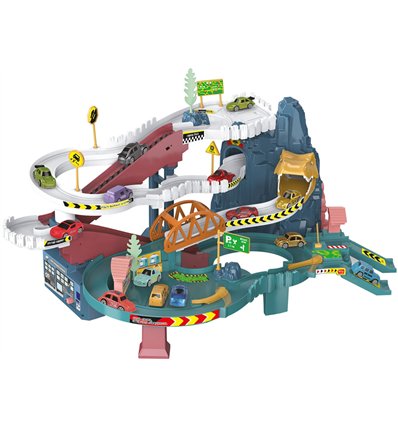 Игровой набор ZIPP Toys Dino автотрек-серпантин электрический