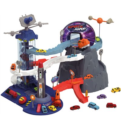 Игровой набор ZIPP Toys Dino автотрек-ракета электрический