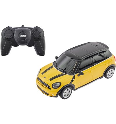 Машинка Rastar Mini Cooper S Countryman 1:24 Желтый