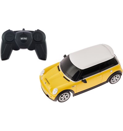 Машинка Rastar Mini Cooper S 1:24 Желтый